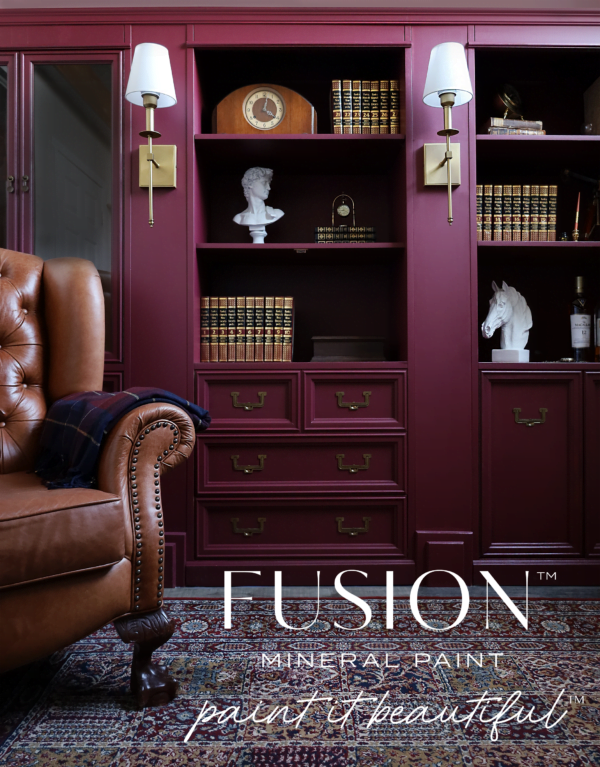 Furniture painted with the Winchester Fusion mineral paint.